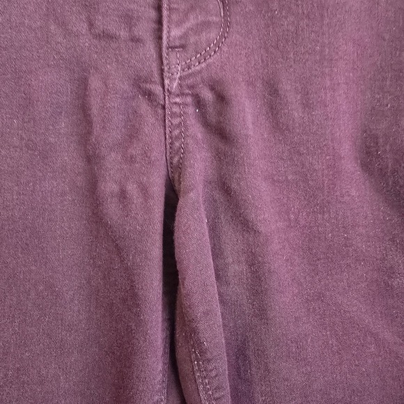 Democracy Womens Size 10 Ab Technology Skinny Pants Burgundy Plum B1590PEX2XX - Picture 7 of 16